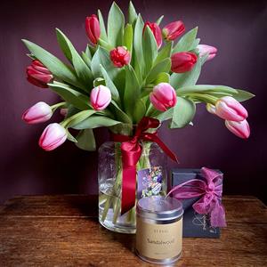 Juliet Tulip Vase Gift Set