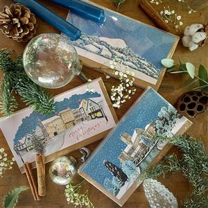 Glastonbury &amp; Wells Christmas Cards