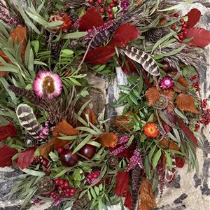 Autumn Door Wreath