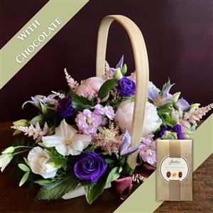 Florist Choice Basket &amp; Chocolates