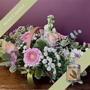 Mary Basket &amp; Candle