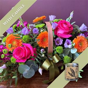 Juliet Basket &amp; Candle